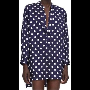 Zara Polka Dot Tunic